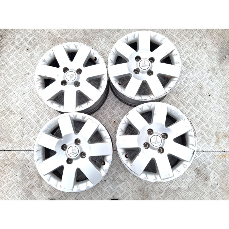 Recambio de juego llantas para citroën c2 (jm_) 1.4 hdi referencia OEM IAM 6J X 15 ET 27  