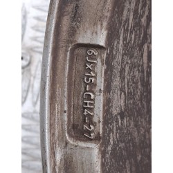 Recambio de juego llantas para citroën c2 (jm_) 1.4 hdi referencia OEM IAM 6J X 15 ET 27  