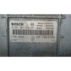 Recambio de centralita motor uce para renault megane i berlina hatchback (ba0) 1.9 dti alize referencia OEM IAM 7700110646 02810