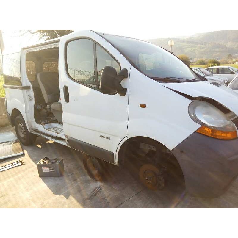 Detalhamento das peças para Renault trafic combi (ab 4.01) 6 - plazas, acristalado parcial, combi corto Diesel do ano 2002 com motor F9Q U7