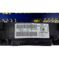 Recambio de mando calefaccion / aire acondicionado para peugeot 307 break / sw (s1) sw pack referencia OEM IAM P96430991XT  
