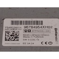 نظام صوت / راديو سي دي Peugeot 308 sw I (4E_, 4H_) | Desguace Becerril