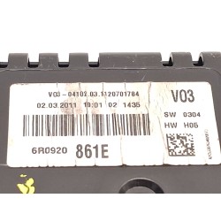 Painel de instrumentos Volkswagen Polo V (6R1, 6C1) | Desguace Becerril