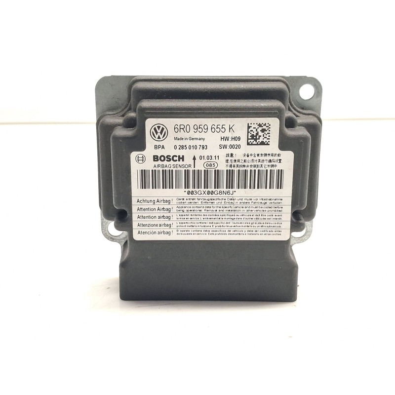 Airbag control unit Volkswagen Polo V (6R1, 6C1) | Becerril Scrap Yard