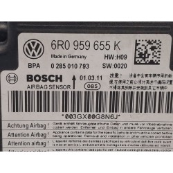 Airbag control unit Volkswagen Polo V (6R1, 6C1) | Becerril Scrap Yard