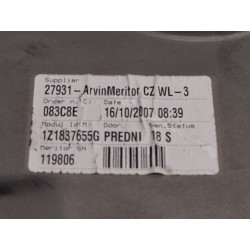 صفيف نافذة الزجاج الأمامي الخلفي الأيسر Skoda Octavia II (1Z3) | Desguace Becerril