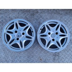 Recambio de juego llantas para smart coupe edition blackbeat referencia OEM IAM 5.5 X 15 ET 1  