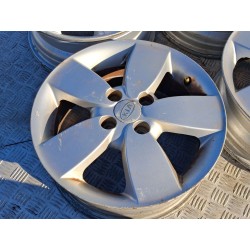 Recambio de juego llantas para kia rio ii sedán (jb) 1.6 16v referencia OEM IAM 15 X 5.5 ET 46  