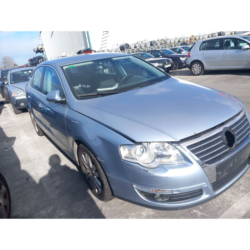 Parts breakdown for Volkswagen passat B6 (3C2) 2.0 TDI 16V Diesel of the year 2006 with engine BKP,CBAB