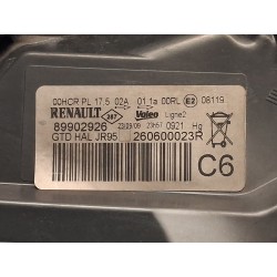 Recambio de faro izquierdo para renault scénic iii (jz0/1_) 1.5 dci referencia OEM IAM 260606760R  89902926