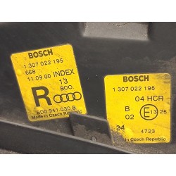 Recambio de faro derecho para audi a4 b5 (8d2) 2.8 referencia OEM IAM 8D0941030B 1307022195 / 1307022195 