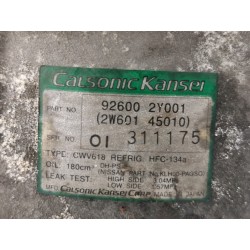 Recambio de compresor aire acondicionado para nissan maxima qx (ca33) 2.0 elegance referencia OEM IAM 926002Y001  