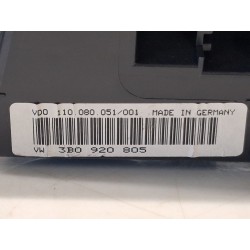 Recambio de cuadro instrumentos para volkswagen passat berlina (3b3) advance referencia OEM IAM 3B0920805  