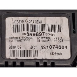 Multifunction display Peugeot 207 CC (WD_) | Becerril Scrap Yard