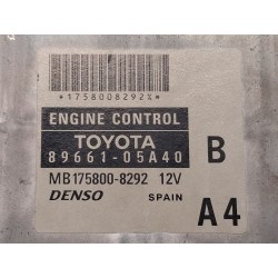 وحدة التحكم المحرك (UCE) Toyota Avensis station wagon (_T25_) | Desguace Becerril