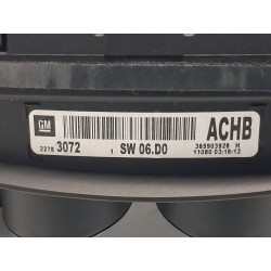 Recambio de cuadro instrumentos para opel insignia a (g09) 2.0 cdti (68) referencia OEM IAM 365903926 22783072 