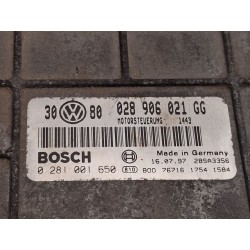 وحدة التحكم المحرك (UCE) Volkswagen Golf III (1H1) | Desguace Becerril