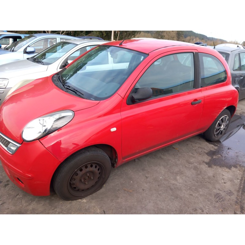 Detalhamento das peças para Nissan micra III (K12) 1.2 16V Gasolina do ano 2008 com motor CG12DE,CR12DE