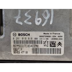 Recambio de centralita motor uce para peugeot 207 confort referencia OEM IAM 9805947780 0281019818 