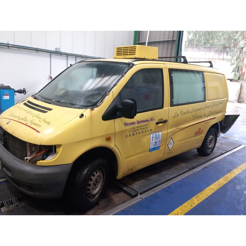 Parts breakdown for Mercedes-benz vito furgoneta (W638) 110 D 2.3 (638.074, 638.078) Diesel of the year 1997 with engine OM 601.970