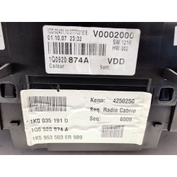 لوحة العدادات Volkswagen Eos (1F7, 1F8) | Desguace Becerril