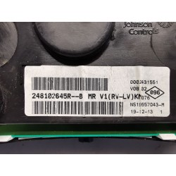 Recambio de cuadro instrumentos para dacia sandero ii (b8_) 1.2 referencia OEM IAM 248102645R 0002431551 NS19557043M