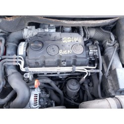 Detalhamento das peças para Volkswagen caddy III monospace (2KB, 2KJ, 2CB, 2CJ) 1.9 TDI Diesel do ano 2008 com motor BJB,BLS