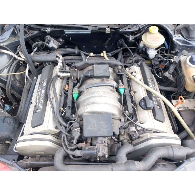 Engine dismantling. Audi 100 C4 Sedán (4A2) | Becerril Scrap Yard