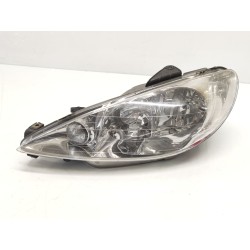 Left headlight peugeot 206 hatchback (2A/C) oem 6204S9