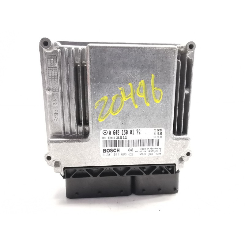 Recambio de centralita motor uce para mercedes-benz clase e (w211) e 320 cdi (211.026) referencia OEM IAM A6481500179 0281011698