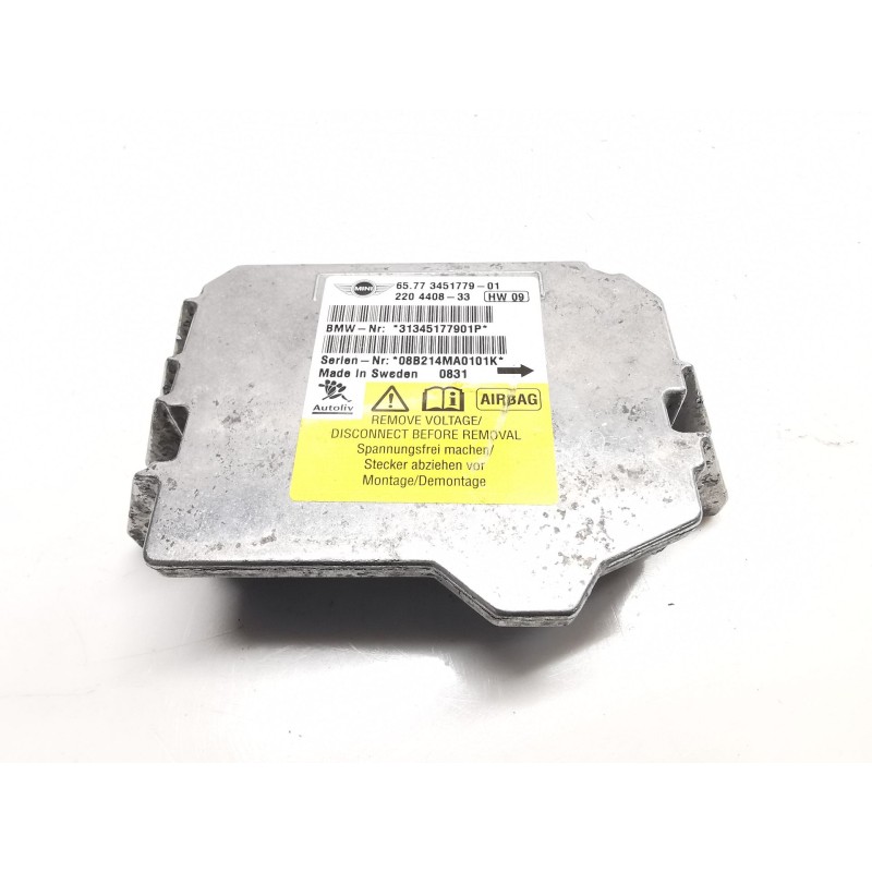 Recambio de centralita airbag para mini mini (r56) cooper referencia OEM IAM 6577345177901 220440833 31345177901P