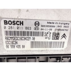 وحدة التحكم المحرك (UCE) CITROEN C4 I (LC_) | Desguace Becerril