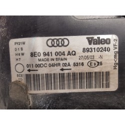 Phare droit Audi A4 B6 avant (8E5) | Desguace Becerril