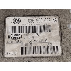 Recambio de centralita motor uce para volkswagen polo iv (9n_, 9a_) 1.4 16v referencia OEM IAM 036906034KA 6160130901 IAW4TVKA