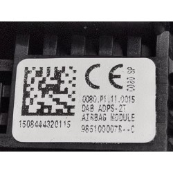 Recambio de airbag delantero izquierdo para renault megane iii grandtour (kz0/1) 1.2 tce (kz2b, kz11) referencia OEM IAM 9851000