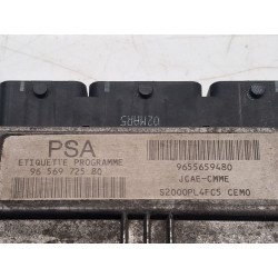 Recambio de centralita motor uce para peugeot 206 hatchback (2a/c) 1.4 i referencia OEM IAM 9656972580  