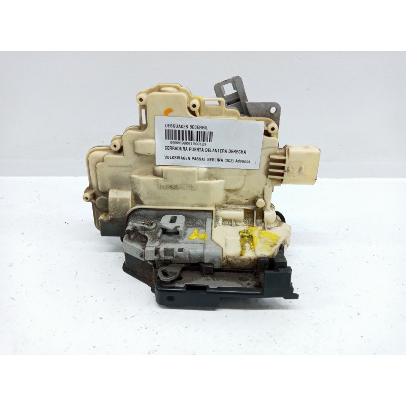 Recambio de cerradura puerta delantera derecha para volkswagen passat berlina (3c2) advance referencia OEM IAM Recambio de cerradura puerta delantera derecha para volkswagen passat berlina (3c2) advance referencia OEM IAM