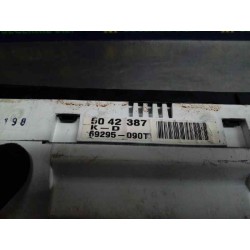 Recambio de cuadro instrumentos para saab 9-3 coupé 2.2 tid referencia OEM IAM 5042387 69295090T 290900198