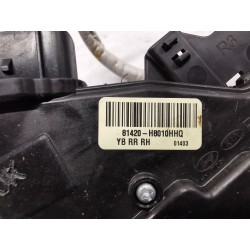 Recambio de cerradura puerta trasera derecha para kia stonic (yb) 1.6 crdi referencia OEM IAM 81420H8020 81420H8010H 