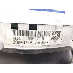 Instrument cluster KIA Picanto I (sa) | Becerril Scrap Yard