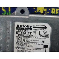 Recambio de centralita airbag para renault scenic ii grand confort authentique referencia OEM IAM 8200481139A 604290400 