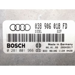 Unité de commande moteur (UCE) Audi A4 B5 (8D2) | Desguace Becerril