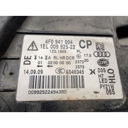 Right headlight Audi A6 C6 (4F2) | Becerril Scrap Yard