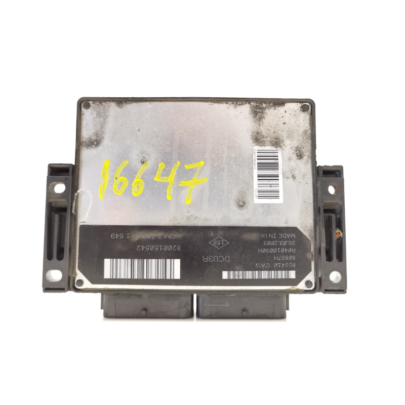 Recambio de centralita motor uce para renault kangoo (f/kc0) alize referencia OEM IAM 8200150542 R04010030H 