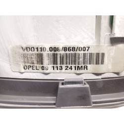 Recambio de cuadro instrumentos para opel tigra (s93) 1.4 16v (f07) referencia OEM IAM 09113241MR 110008868007 