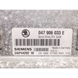 Unité de commande moteur (UCE) Skoda Fabia I (6Y2) | Desguace Becerril