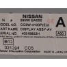 Recambio de pantalla multifunción para nissan primera (p12) 1.9 dci referencia OEM IAM 28090BA000 40918802H 