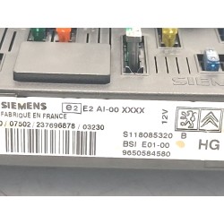 Spare BSI (Built-in Systems Interface) CITROEN Xsara picasso (N68) | Becerril Scrap Yard