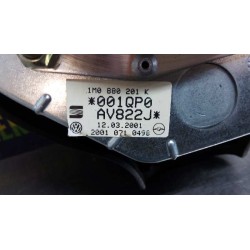 Recambio de airbag delantero izquierdo para seat leon (1m1) signo referencia OEM IAM 1M0880201K  