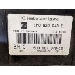 Recambio de mando calefacción / aire acondicionado para seat leon (1m1) 1.9 tdi referencia OEM IAM 1M0820043E 5HB00797810 